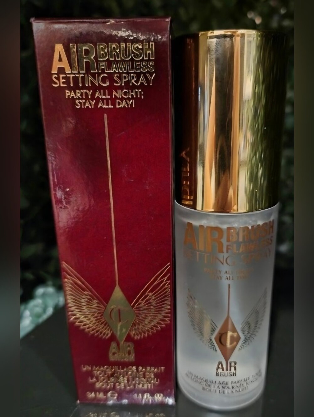 Charlotte Tilbury Airbrush Flawless Setting Spray 1.1 fl oz /34ml NIB